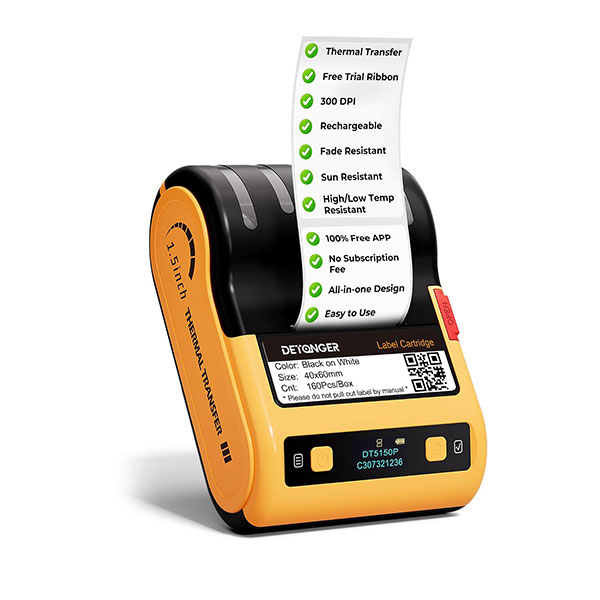DT5150 Series Portable Thermal Transfer Label Printer