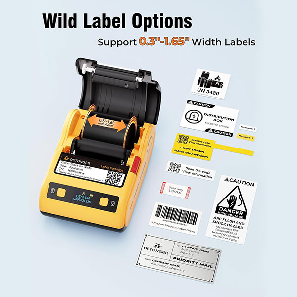 DT5150 Series Portable Thermal Transfer Label Printer - Image 2