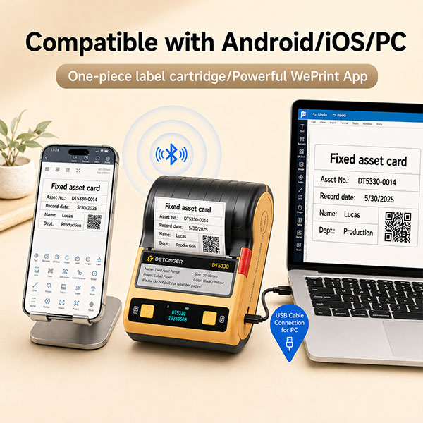 DT5330 Portable Thermal Transfer Label Printer - Image 2
